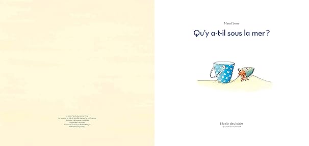Qu'y a-t-il sous la mer ?