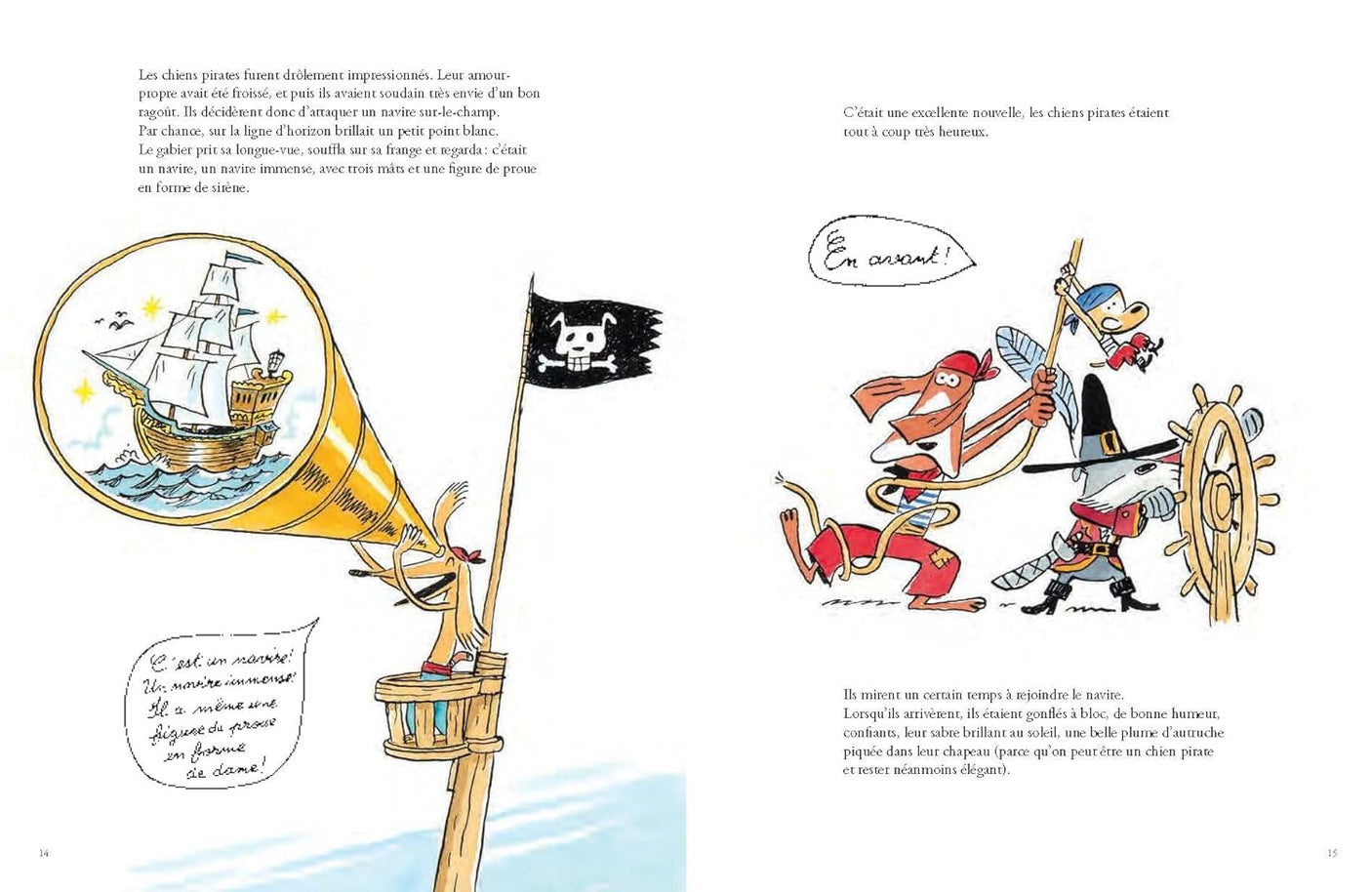Les chiens pirates. Adieu côtelettes !