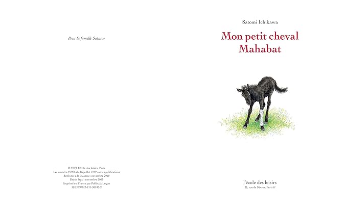 Mon petit cheval Mahabat
