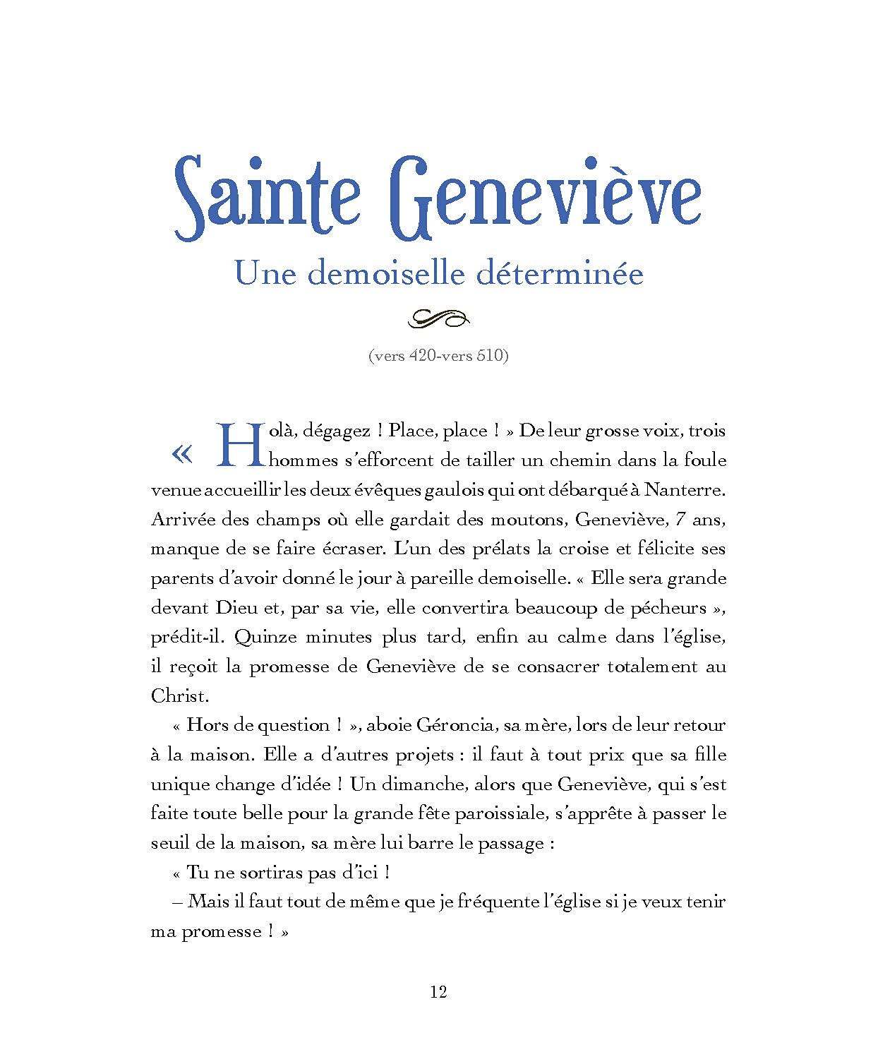 Les Belles Histoires de l'enfance des saints