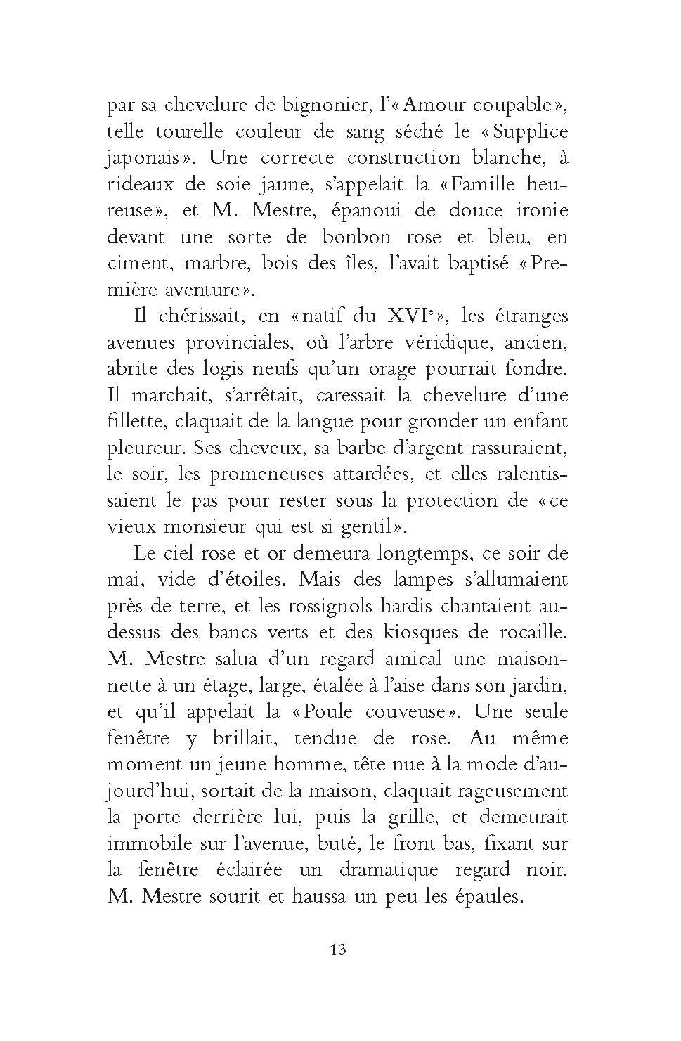 Vingt nouvelles Ă chute