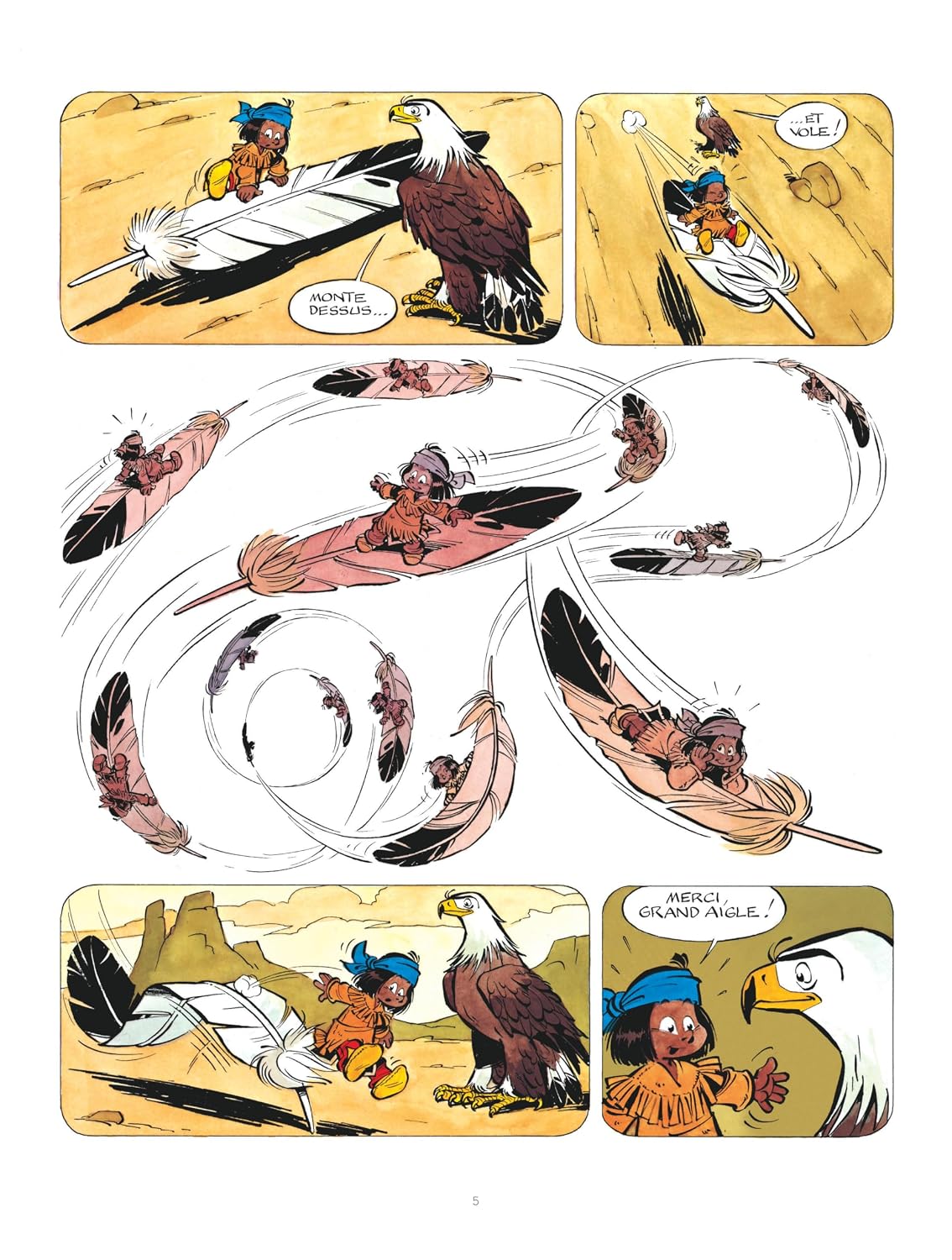 Yakari. Vol. 1. Yakari et Grand Aigle