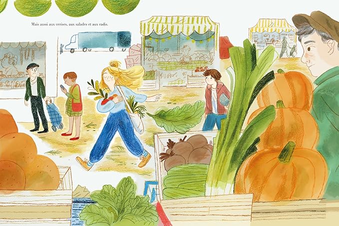 Maman parle aux pommes