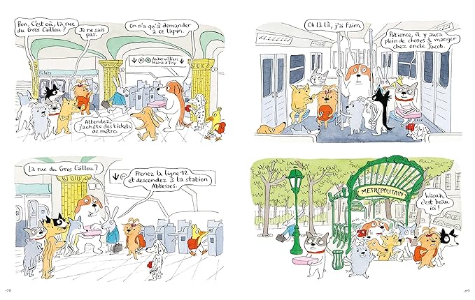 Les toutous à Paris (Poche)