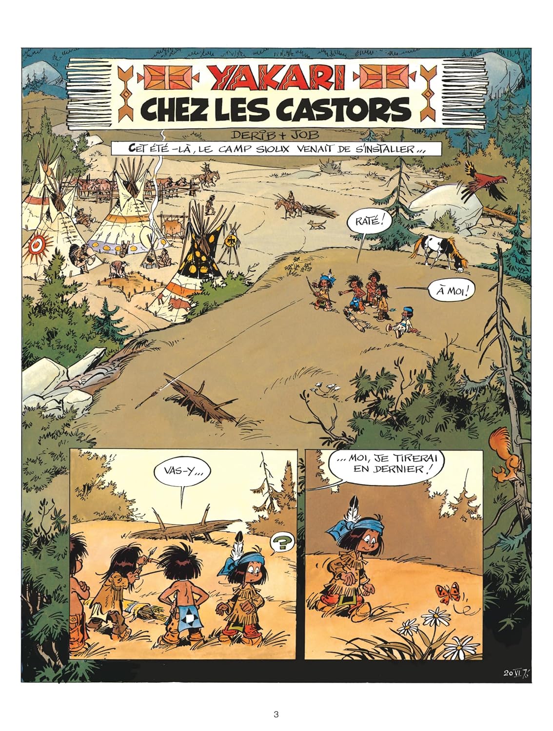 Yakari. Vol. 3. Yakari chez les castors