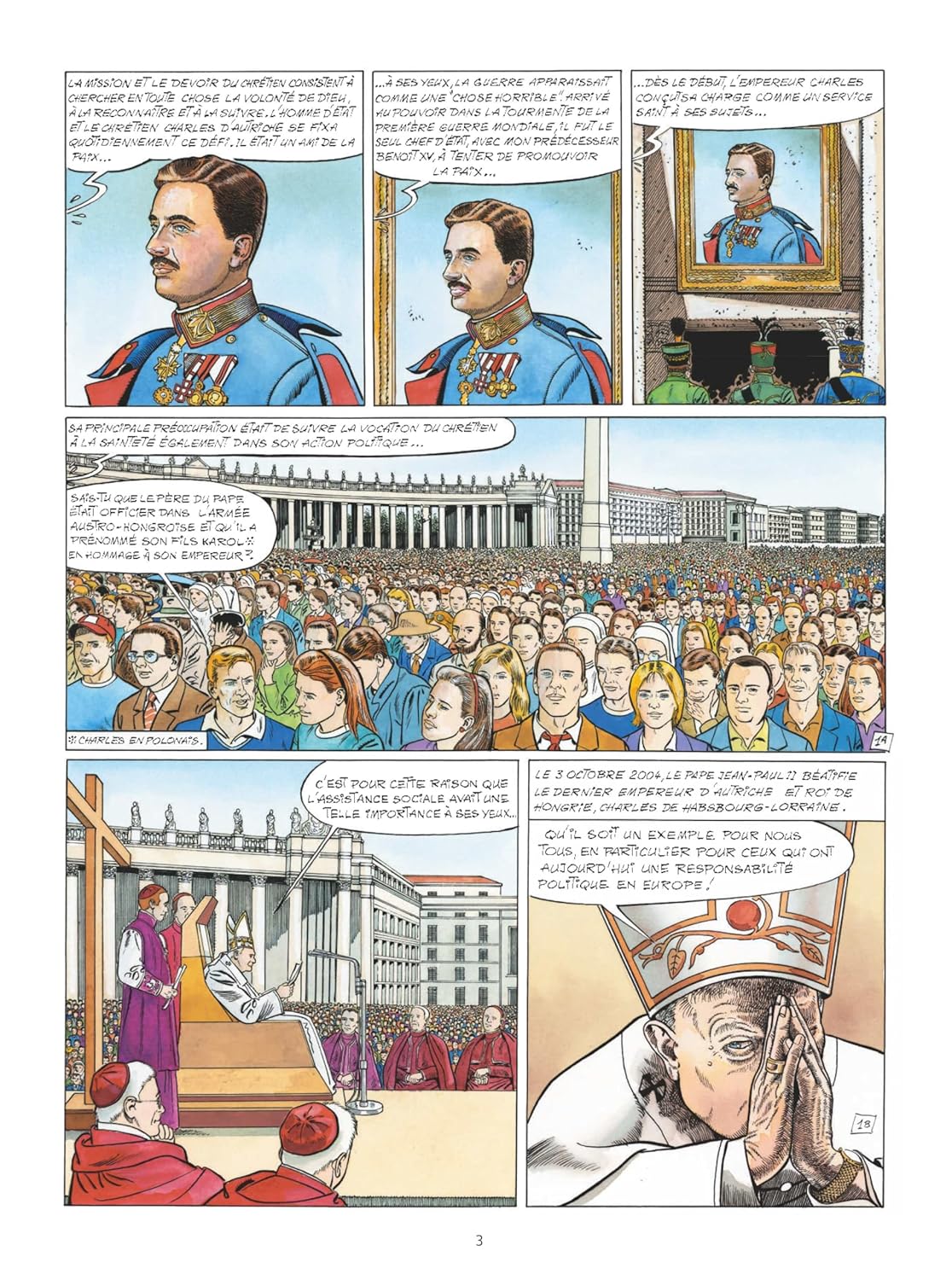 Charles 1er, L’empereur de la paix