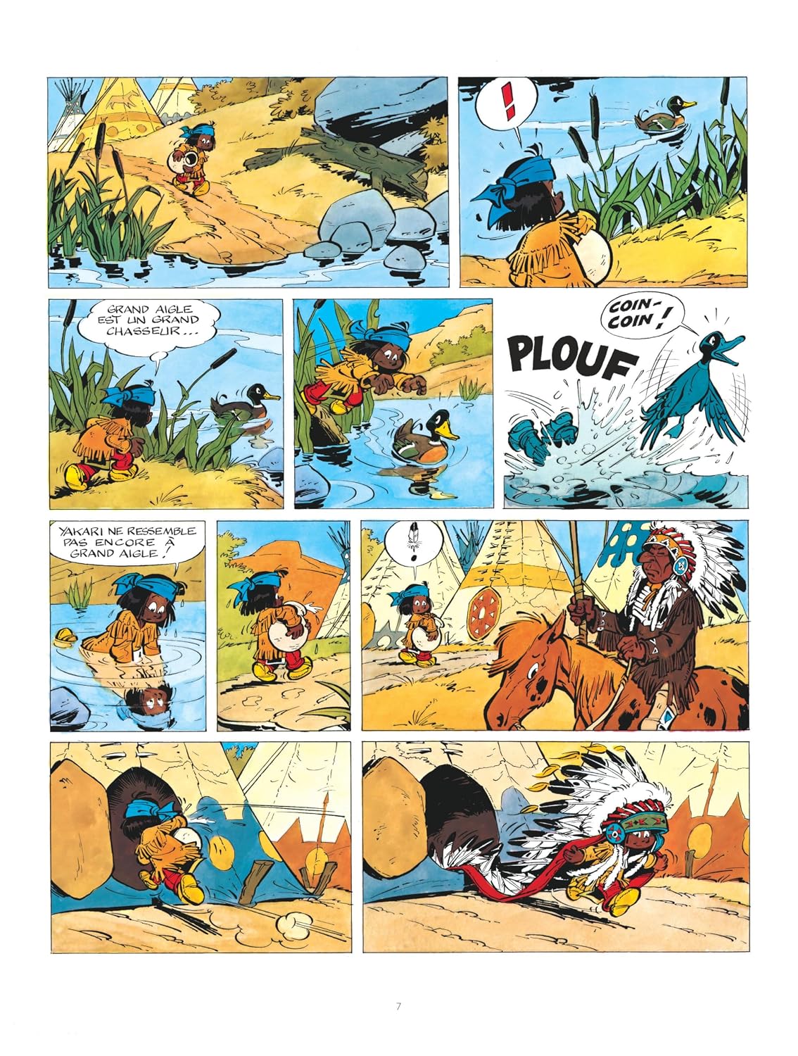 Yakari. Vol. 1. Yakari et Grand Aigle