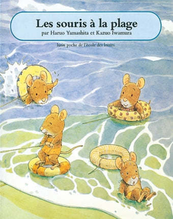 La Famille Souris. Les souris Ă la plage