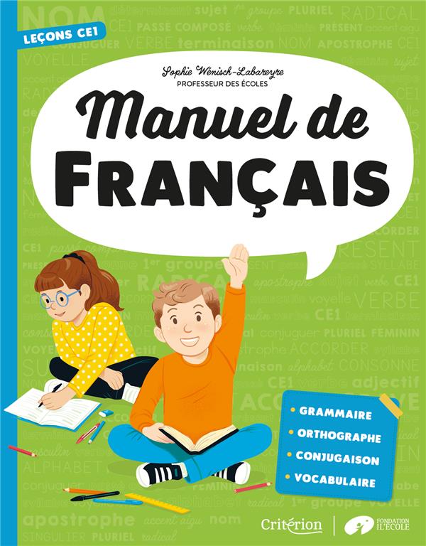 Manuel de français. Leçons CE1