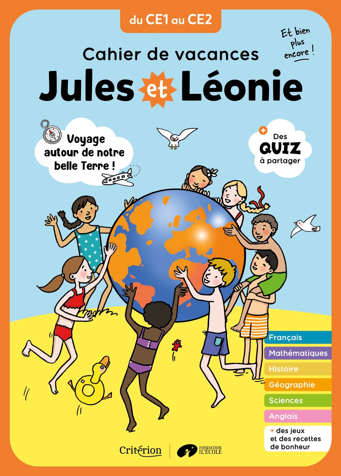 Jules et Léonie. Cahiers de vacances. Du CE1 au CE2