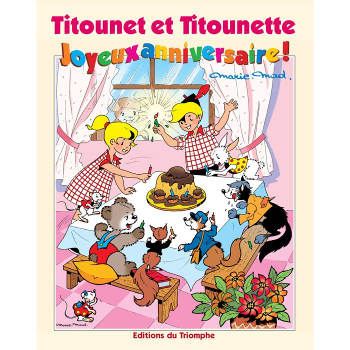 Titounet et Titounette. Joyeux anniversaire!