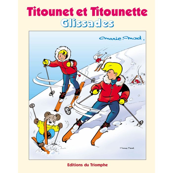 Titounet et Titounette. Glissades
