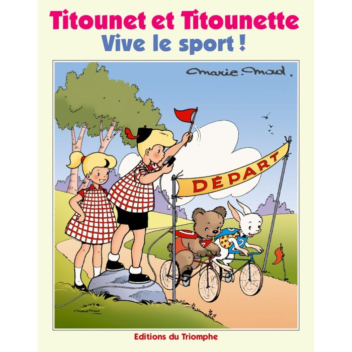 Titounet et Titounette. Vive le sport!