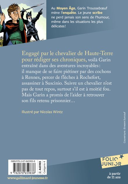 Garin Trousseboeuf. Vol. 7. Le chevalier de Haute-Terre