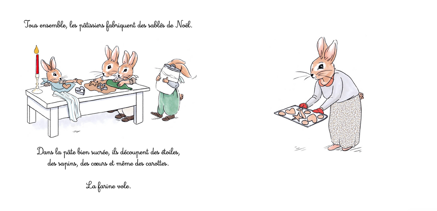 La famille Lapin fête Noël