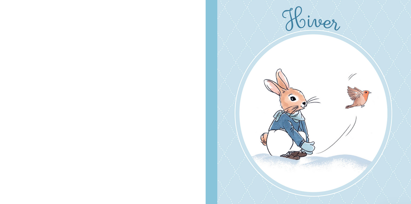 La famille lapin. Les 4 saisons de la famille lapin