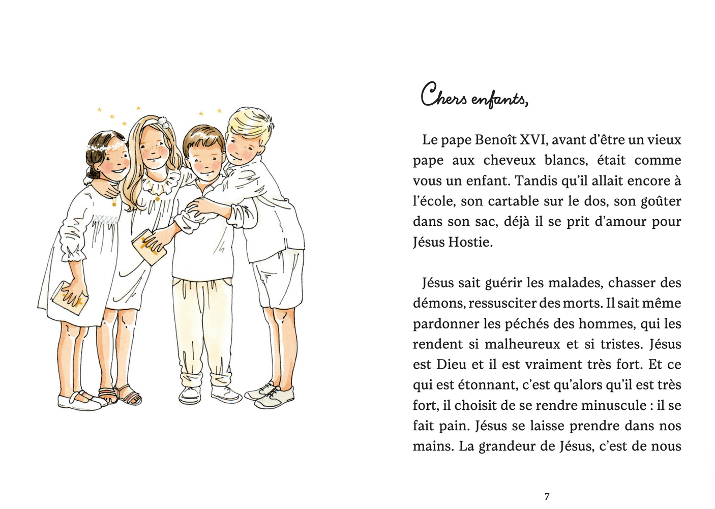 Le jour de ma première communion