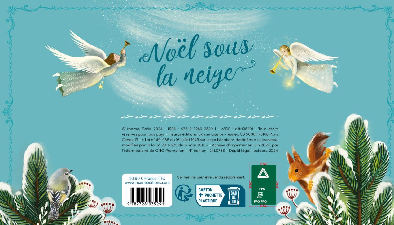Noël sous la neige : calendrier de l'Avent