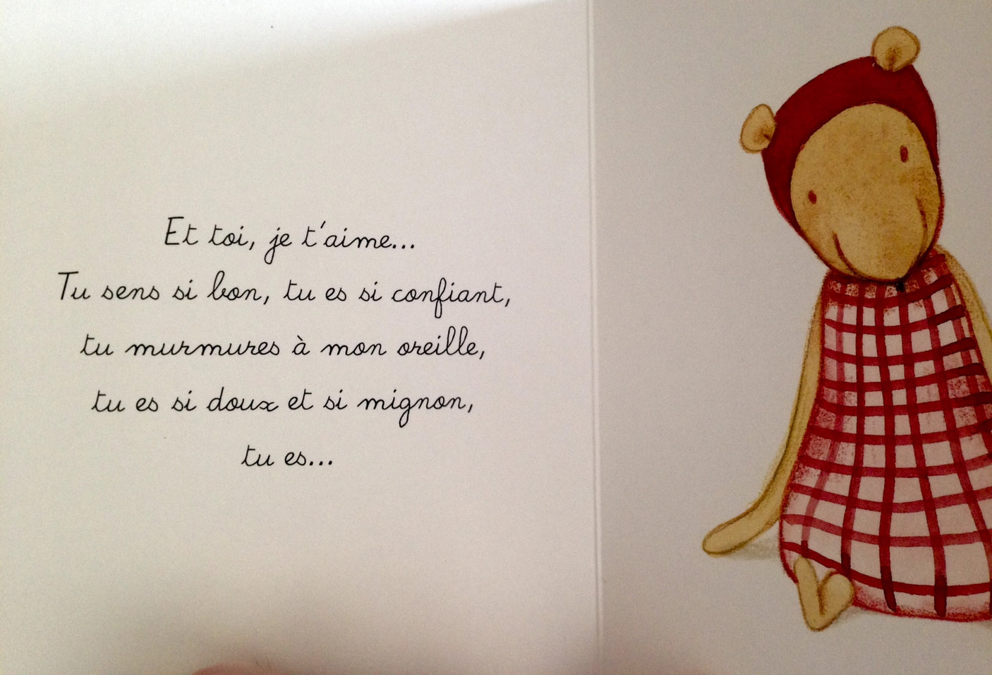 Bébé Balthazar. Je t'aime