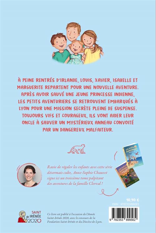 Les quatre aventuriers. Vol. 3. Mission saint Irénée