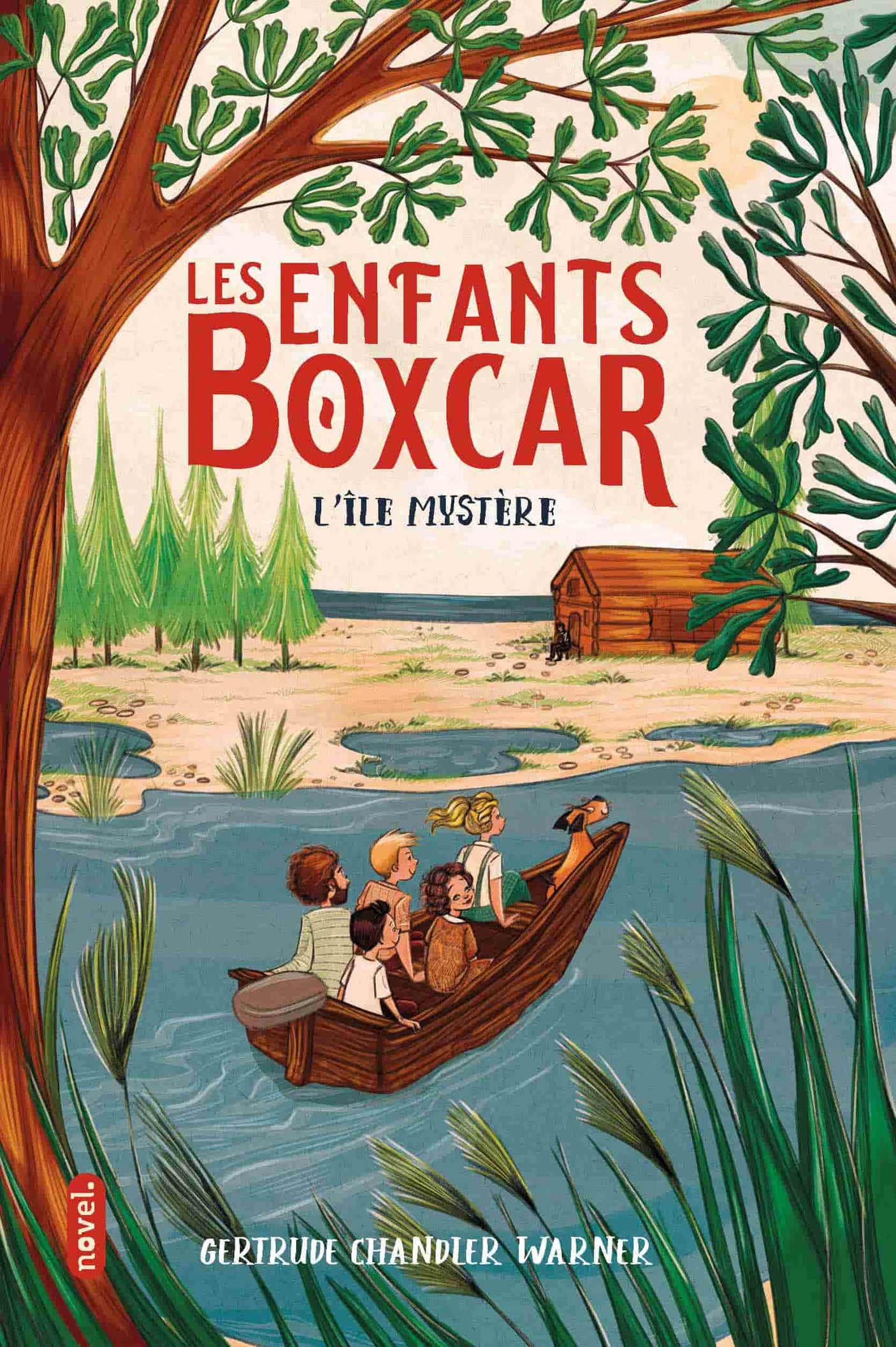 Les enfants Boxcar. Vol. 2. L'île mystère