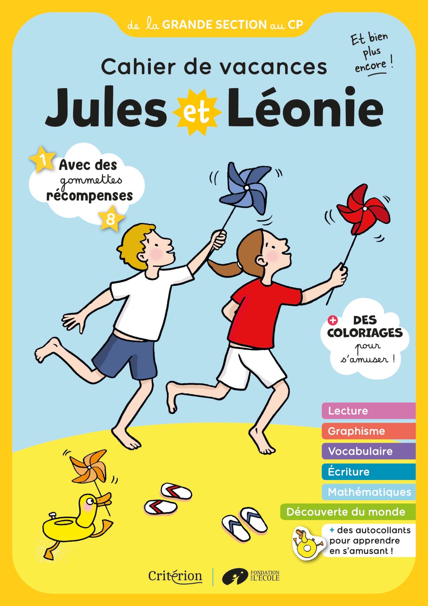 Jules et Léonie. Cahiers de vacances. De la GS au CP