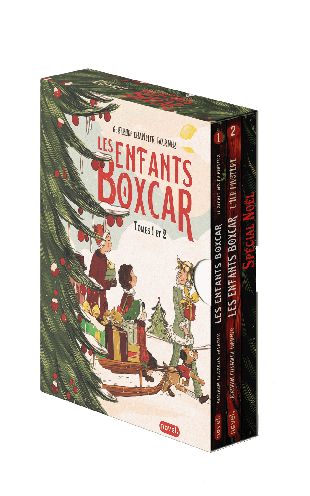 Les enfants Boxcar : coffret tome 1 & tome 2 + 1 livre d'activités