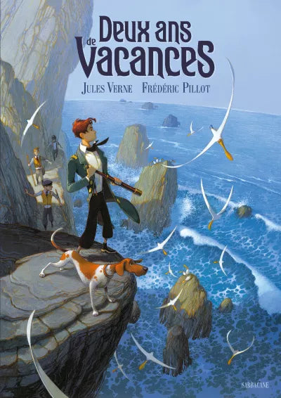 Deux ans de vacances. Illustré