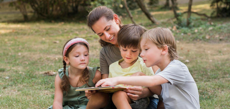 parler aux enfants en utilisant les livres