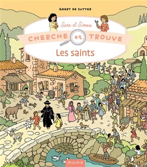 Sara et Simon, Cherche et trouve. Les saints