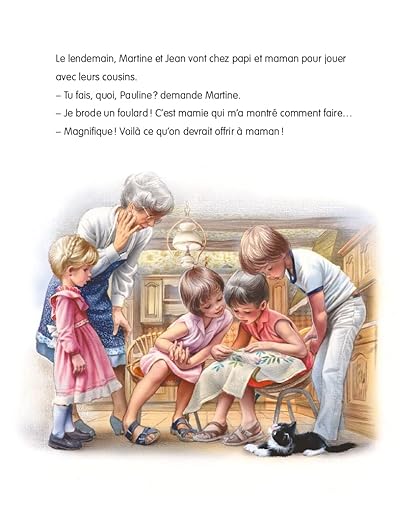 Martine fête maman