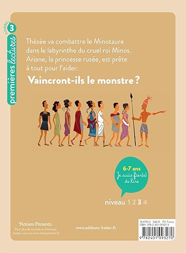 Ma première mythologie. Vol. 9. Thésée et le fil d'Ariane