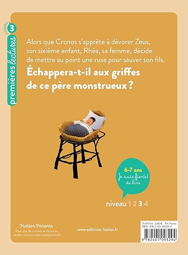 Ma première mythologie. Vol. 11. La Naissance de Zeus