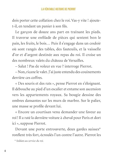 La véritable histoire de Pierrot, serviteur à la cour de Louis XIV