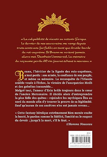Le royaume perdu d'Erin. Vol.3. Le roi