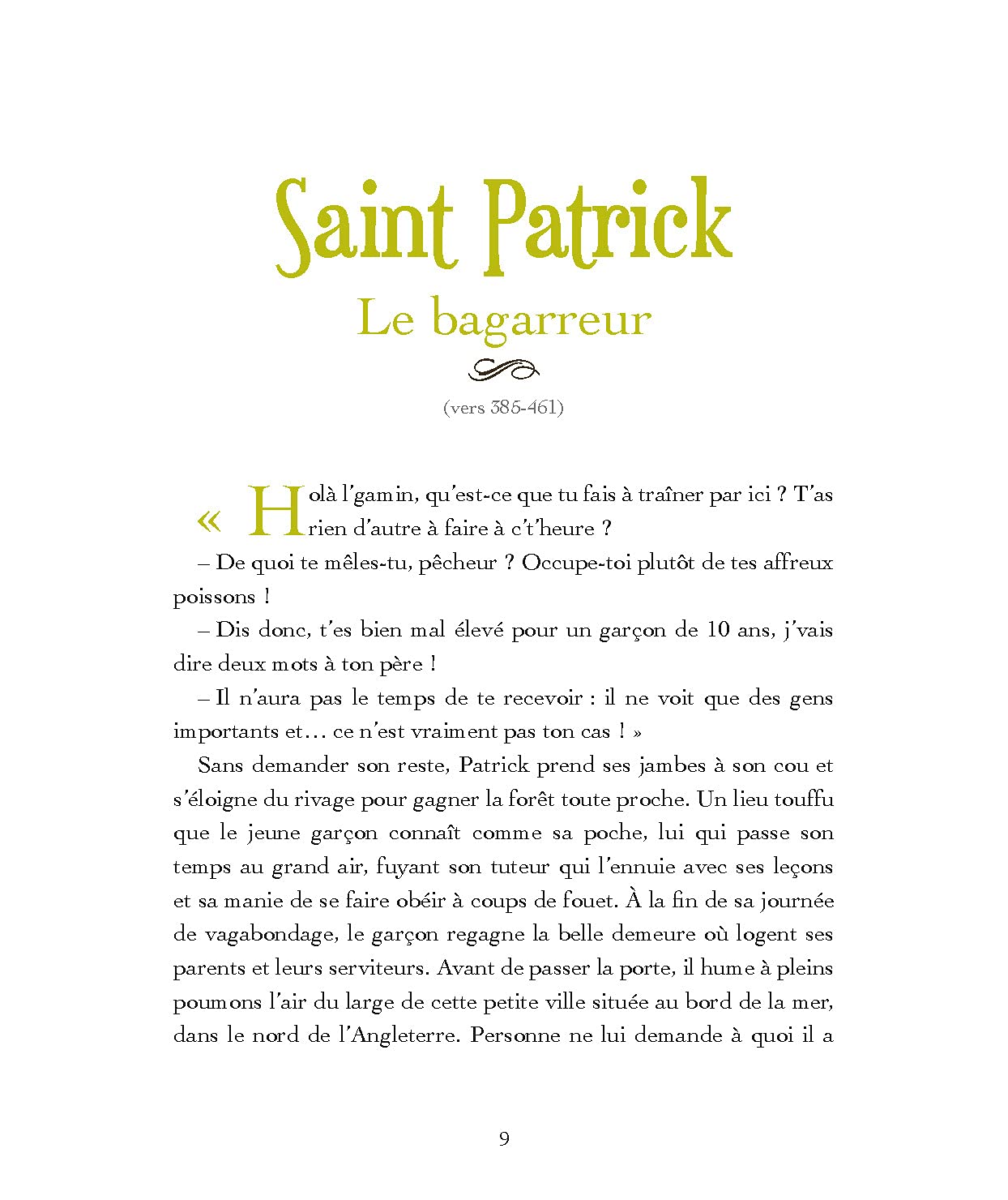 Les Belles Histoires de l'enfance des saints