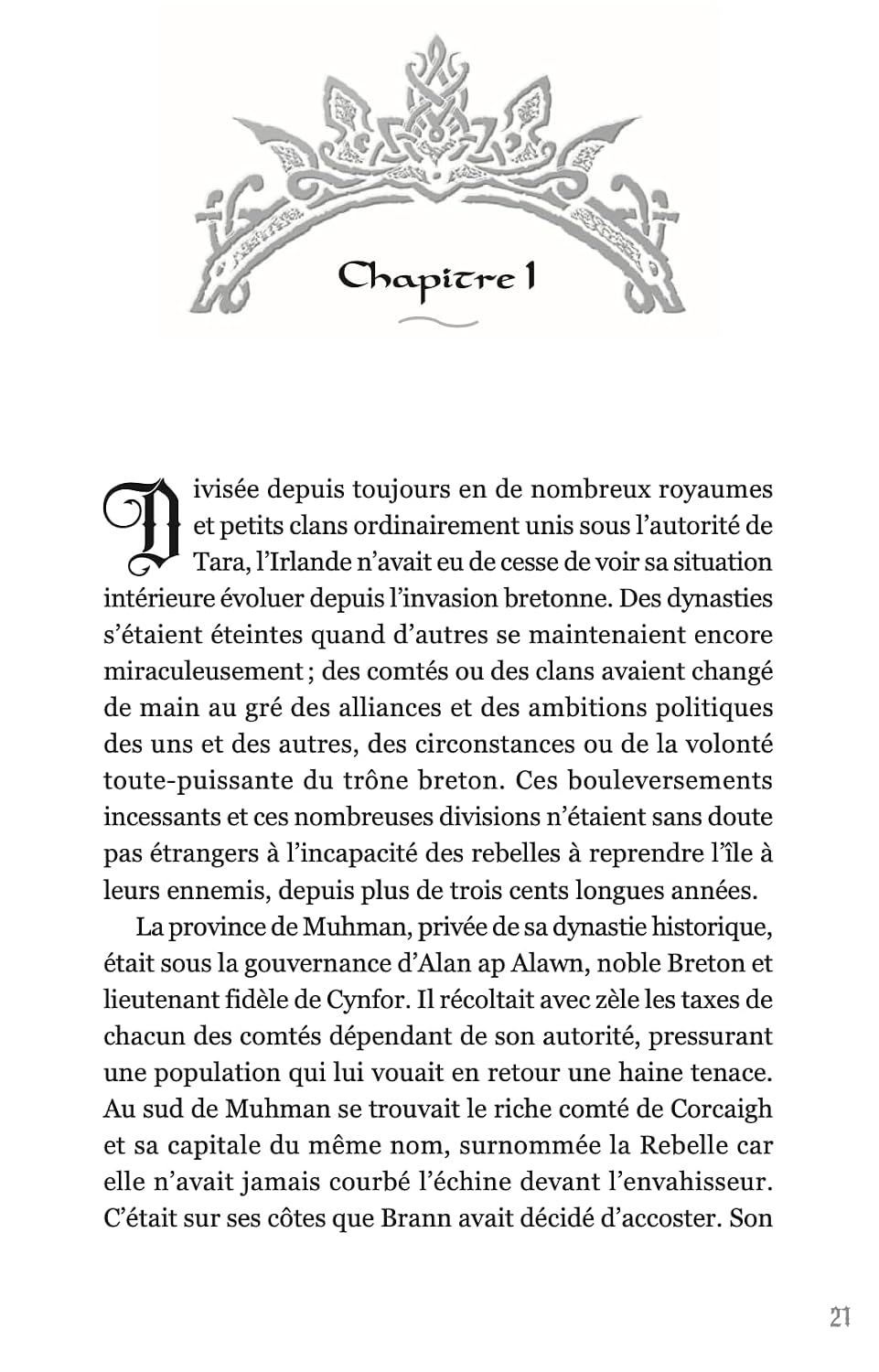 Le royaume perdu d'Erin. Vol. 2. L'imposteur