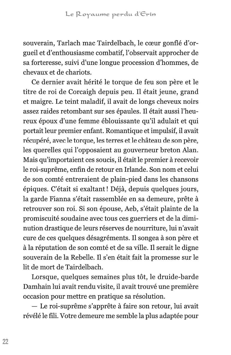 Le royaume perdu d'Erin. Vol. 2. L'imposteur