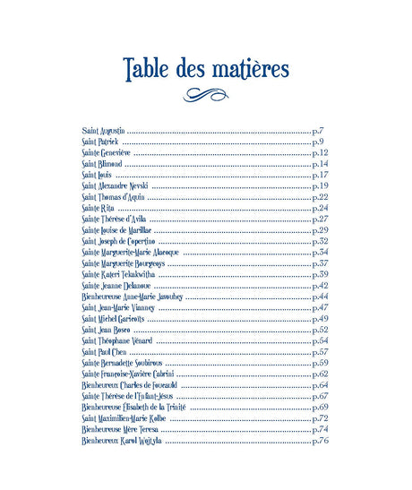 Les Belles Histoires de l'enfance des saints
