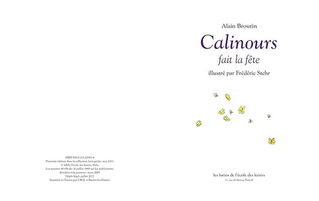 Calinours fait la fête