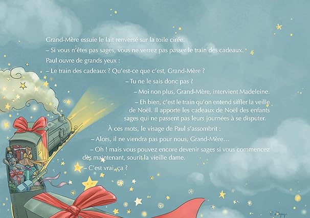 Le train des cadeaux