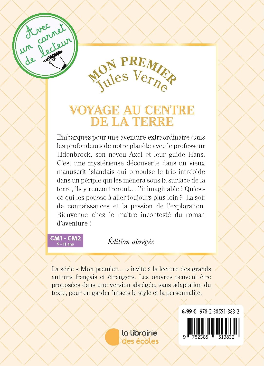 Mon premier Jules Verne : Voyage au centre de la Terre : édition abrégée