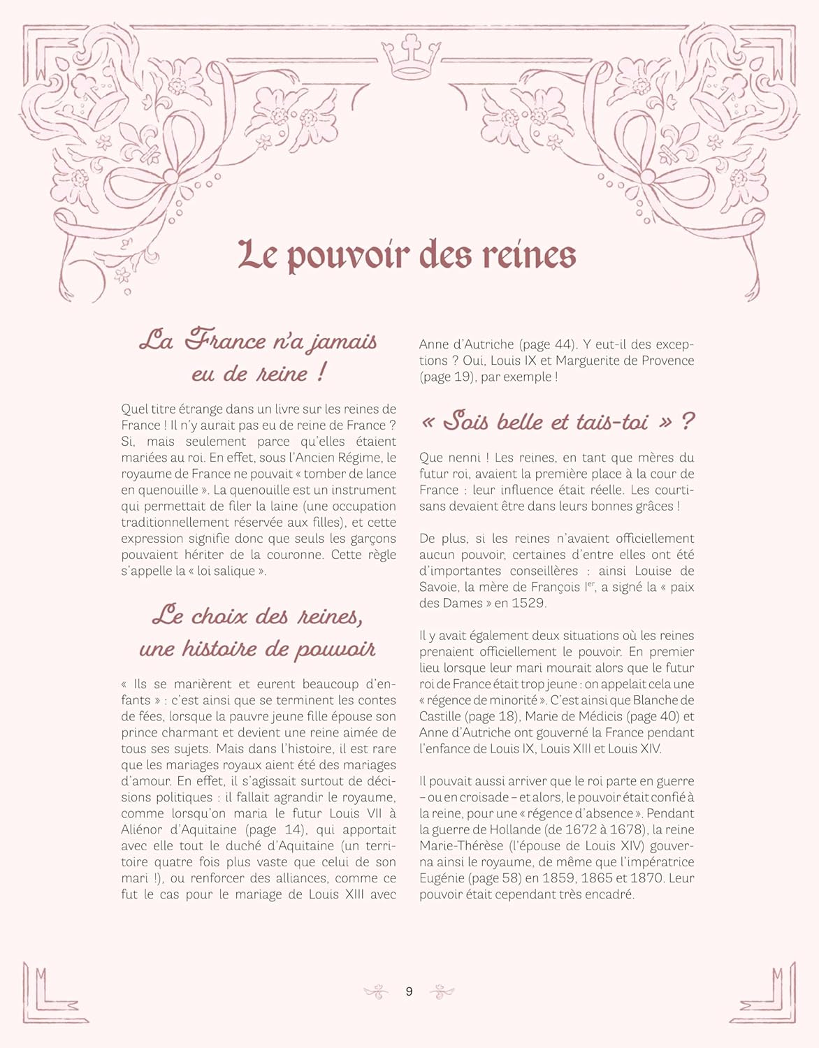 Le grand livre des Reines et Princesses de France