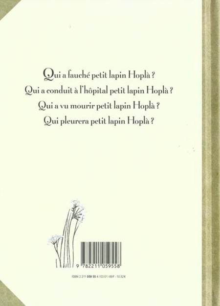 Petit lapin Hoplà