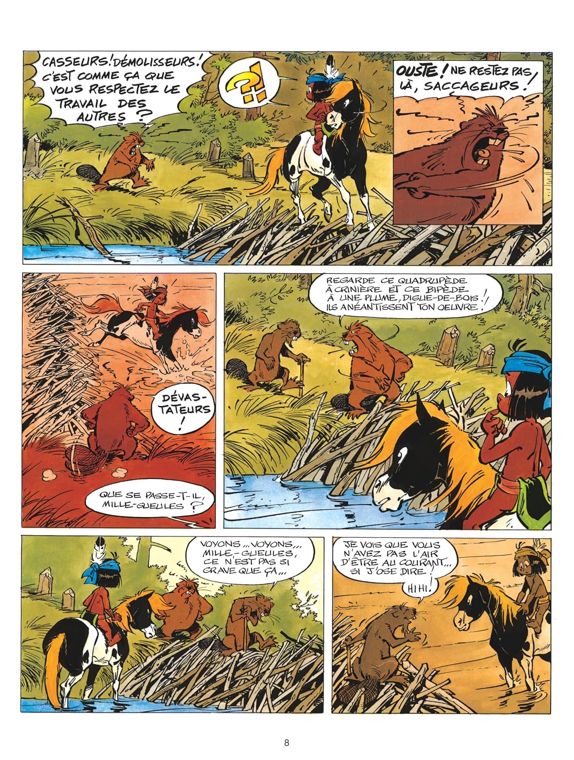 Yakari. Vol. 3. Yakari chez les castors