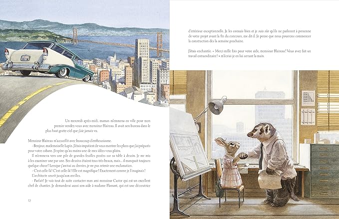 Léa Lapin et le concours de cabanes