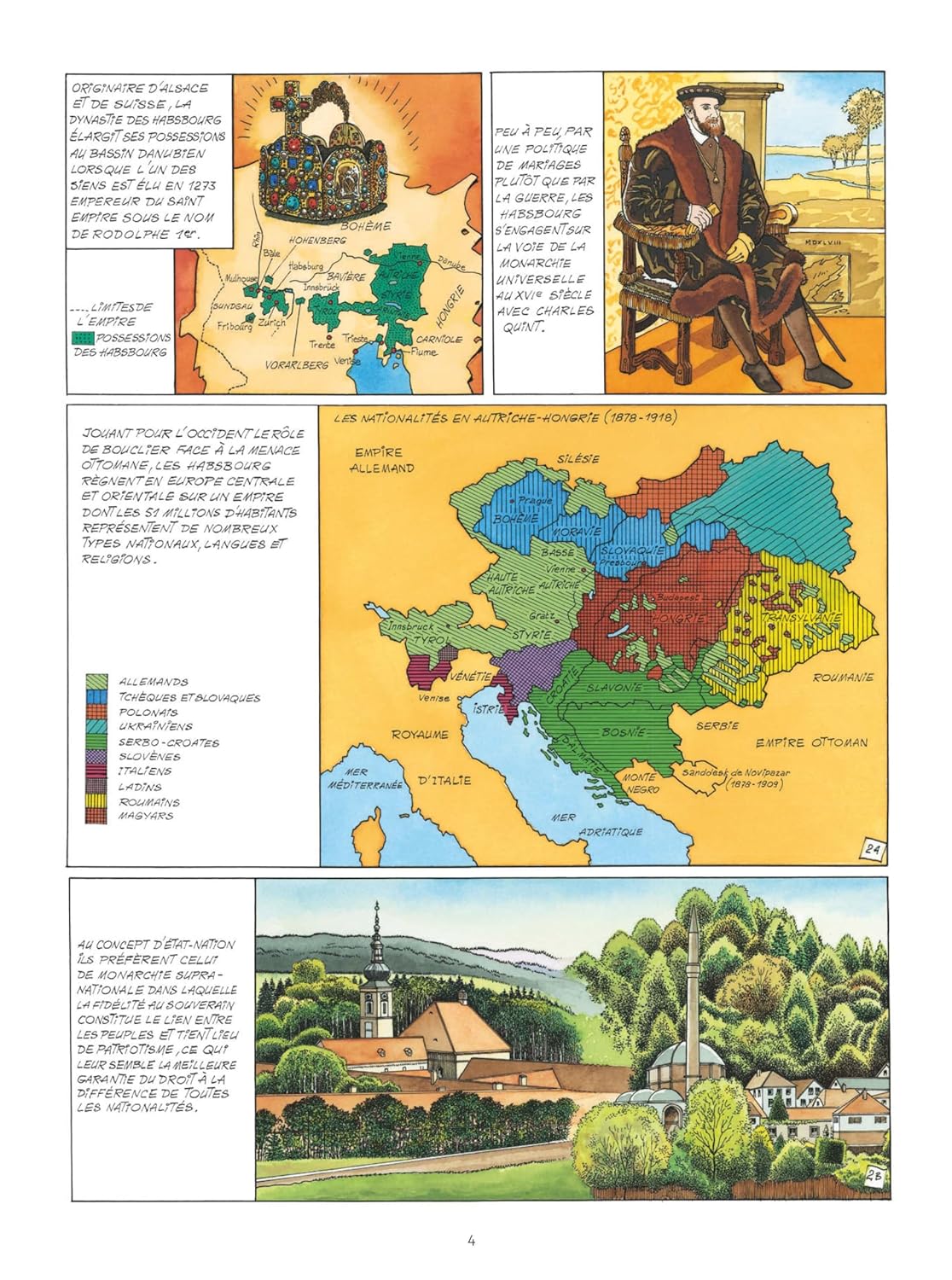 Charles 1er, L’empereur de la paix