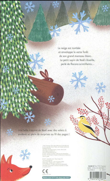 Petit sapin de Noël : avec des surprises sous les volets !