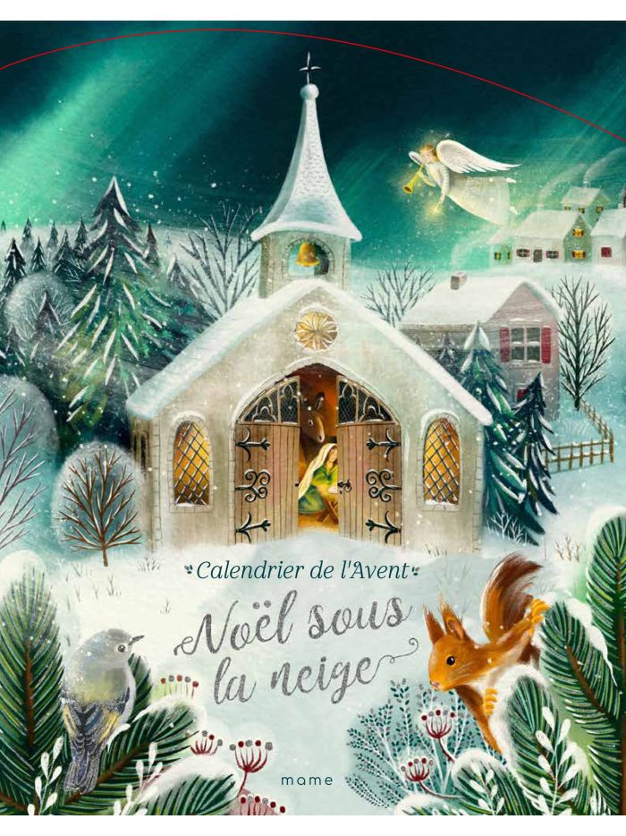 Noël sous la neige : calendrier de l'Avent