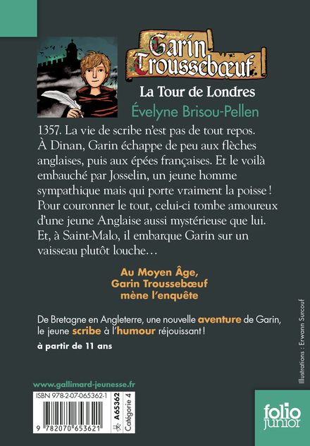 Garin Trousseboeuf. Vol. 12. La tour de Londres